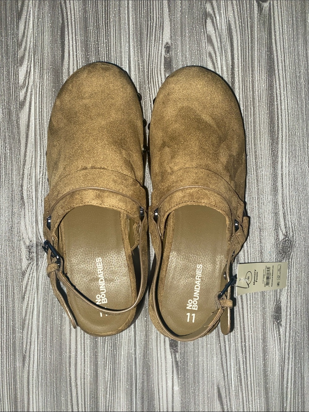 No Boundaries Women's Chunky Clogs Size 11 NWT - Picture 4 of 8